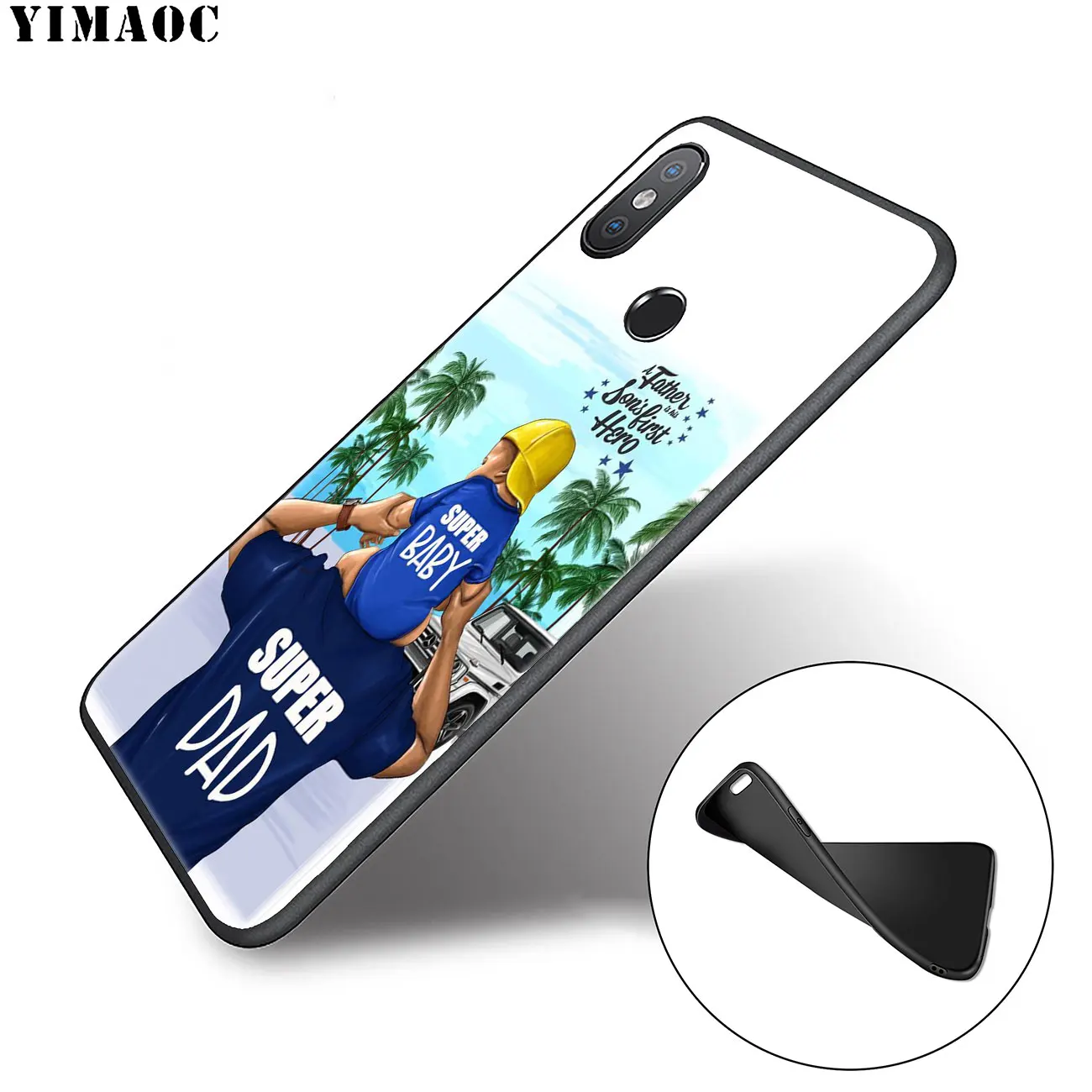 Модный мягкий силиконовый чехол YIMAOC для телефона Xiaomi Redmi K30 K20 Note 8 8T 7 5 6 Pro Mi с