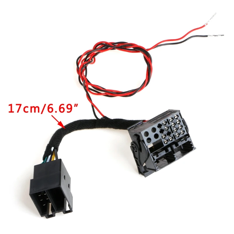 Адаптер Canbus от ISO до Quadlock для RCD330 RCD510 RCD310 RNS510 Кабель преобразования Polo Jetta гольф