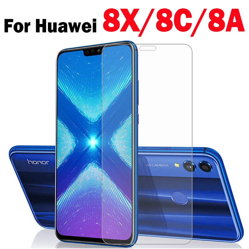 Защитное стекло хомор 8X защита для экрана huawei вид honor 8c 8a закаленная стеклянная
