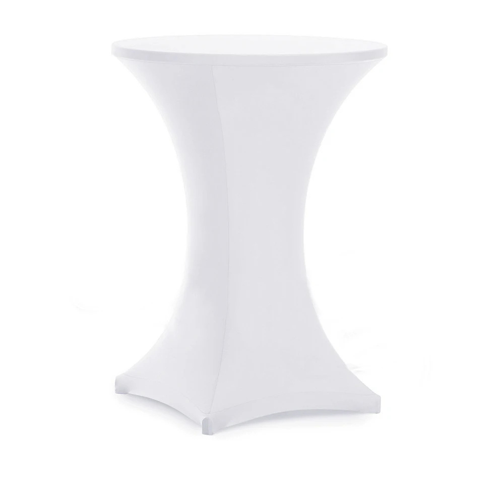 10 шт. покрывала на барный столик круглой основе из спандекса и лайкры для