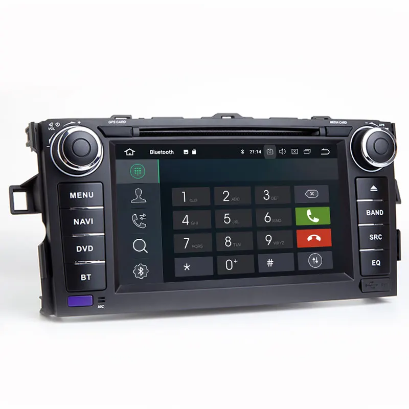 Авторадио 2 Din Android 8 0 автомобильный dvd-плеер для Toyota Auris венчик Альтис 2012 2013 gps