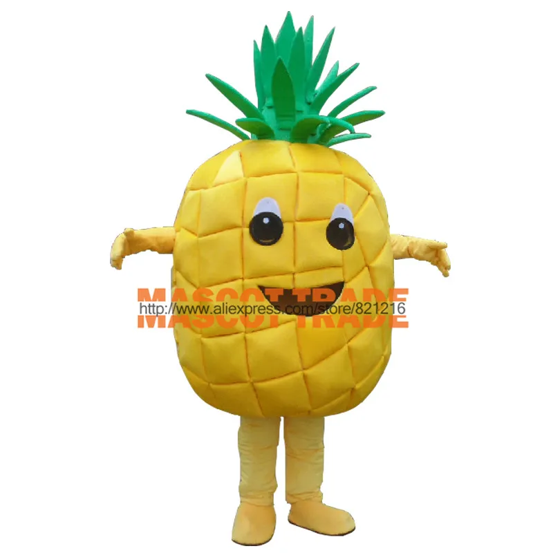 

Pineapple Mascot Costume Halloween Birthday Party Dress Free Shipping Adult