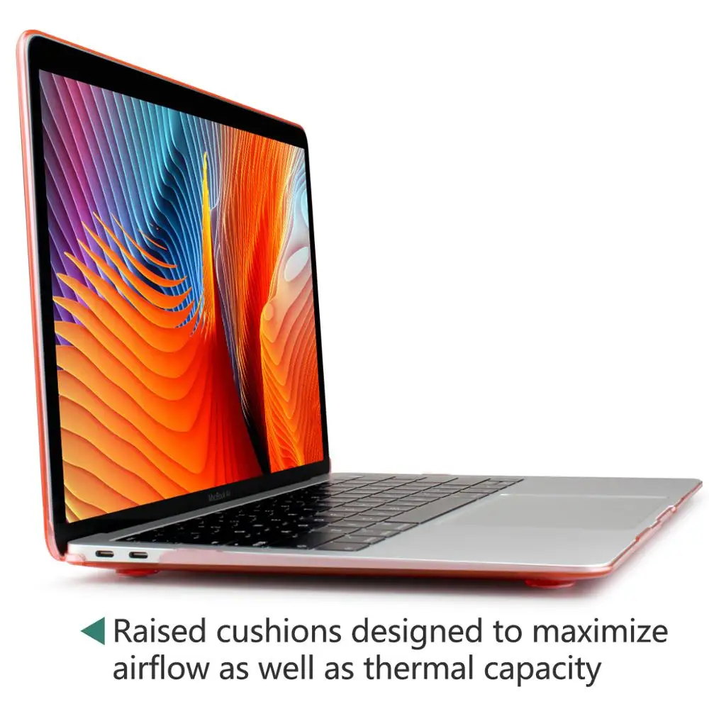 Прозрачный/матовый чехол для Macbook New Pro air 13 2020 A2338 M1 A2337 A2251 A2289 A2179 с Touch ID|Сумки и