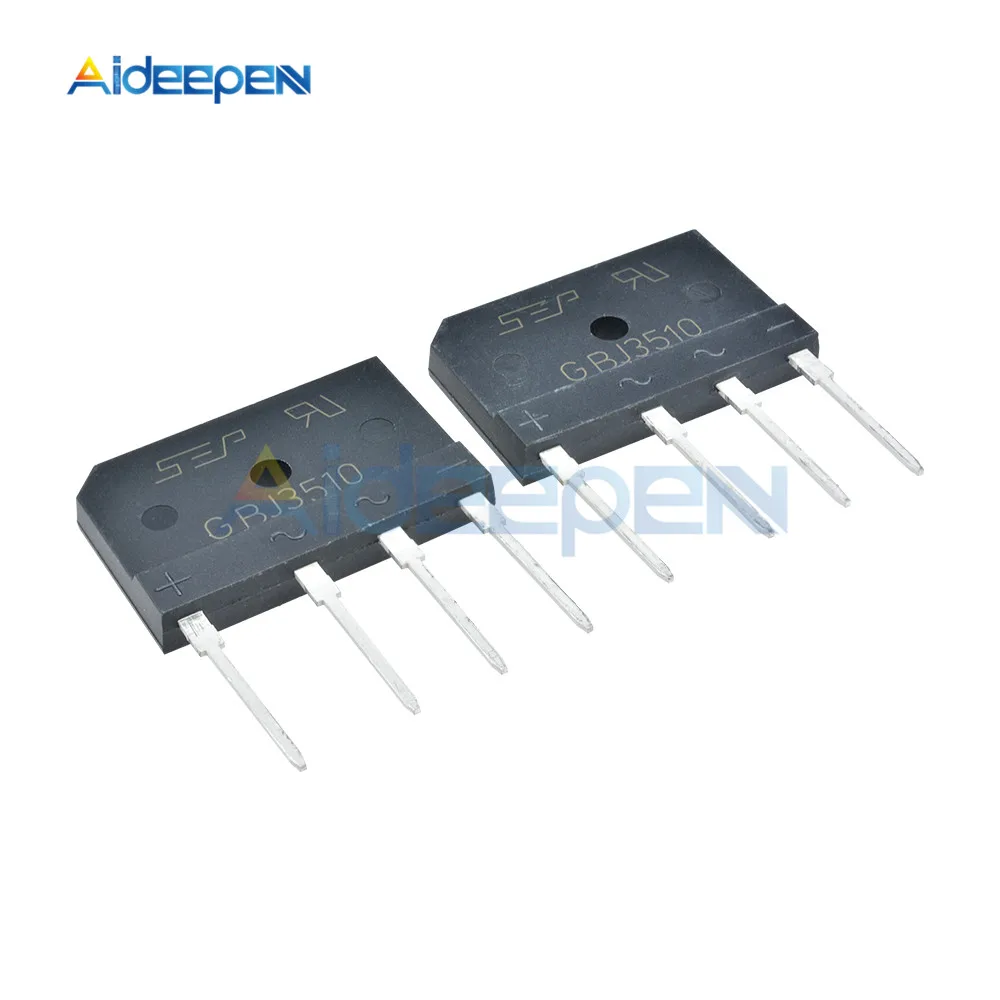 5 шт. 15A 25A 35A 50A 1000 В диодный мост выпрямителя KBPC1510 KBPC2510 KBPC3510 KBPC3510W KBPC5010 GBJ1510 GBJ2510 GBJ3510 GBPC3510