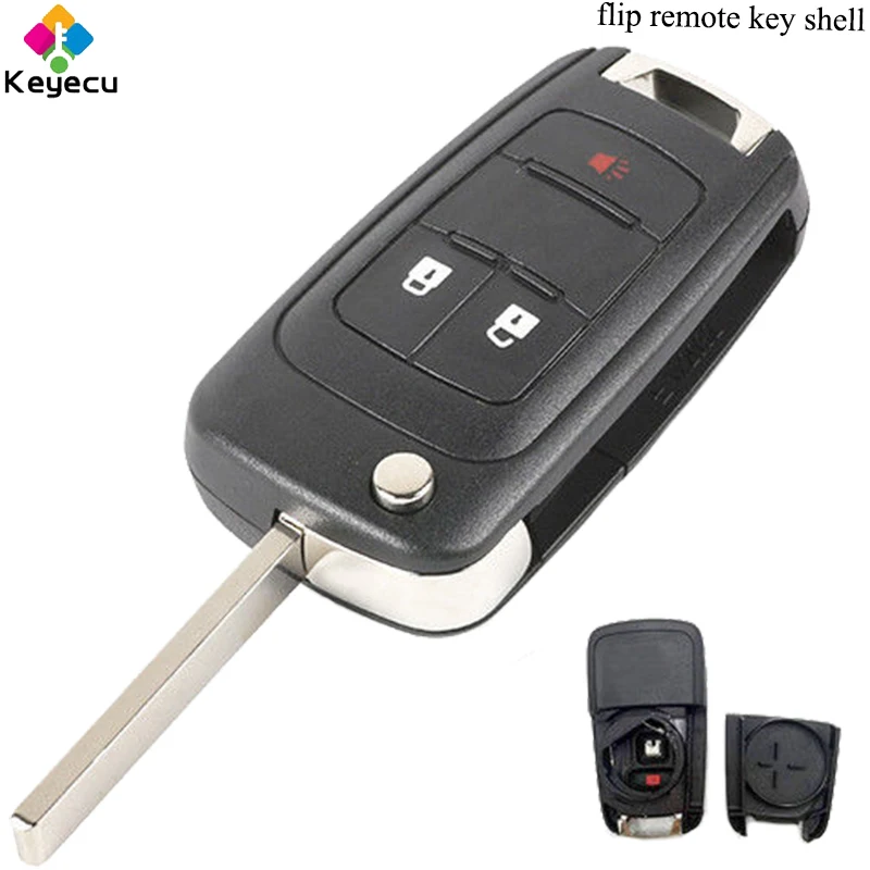 Пульт дистанционного управления KEYECU чехол для автомобильных ключей 2 1/ 3 кнопки и