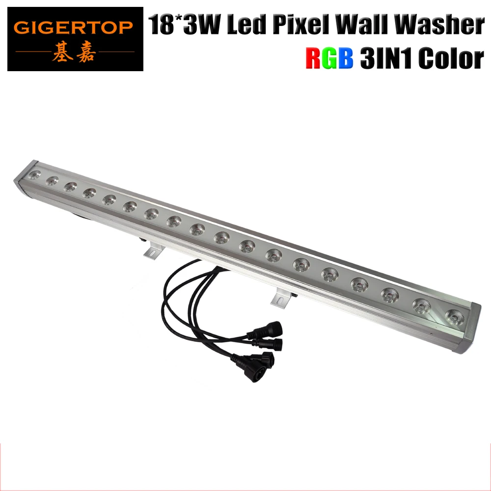 Светодиодный пиксельный настенный светильник TIPTOP 18x3 Вт RGB 3 в 1 водонепроницаемый