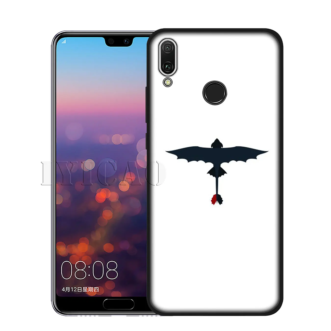 IYICAO Беззубик Как приручить дракона мягкий чехол для huawei P20 Pro P10 P8 P9 P30 Lite Mini P Smart - Цвет: 9