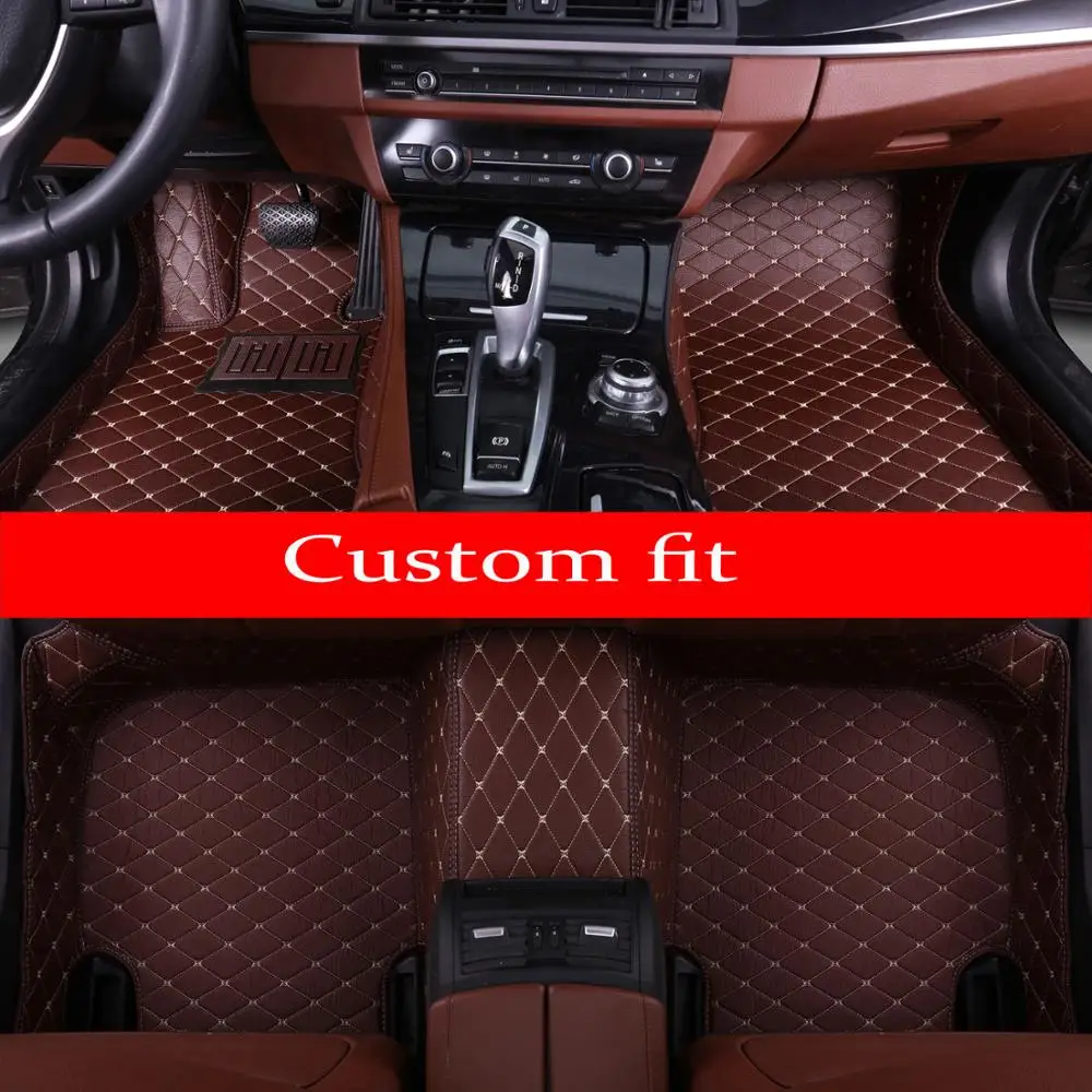 Автомобильные коврики для Mercedes Benz A B180 C200 E260 CLA G GLK300 мл кожаная противоскользящая