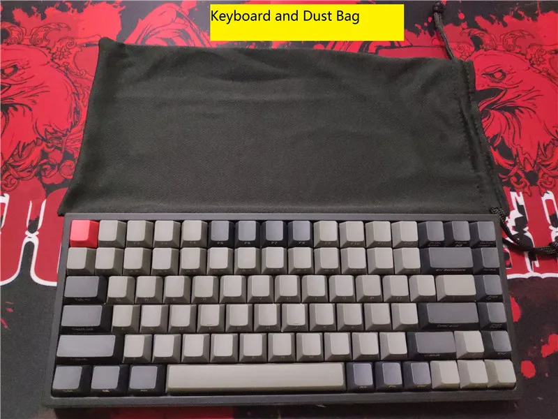 keyboard3 and bag Keycool 84 bluetooth механическая клавиатура cherry mx прозрачные переключатели Беспроводная игровая клавиатура mx коричневый mini84 BT 4,0 - Цвет: keyboard3 and bag