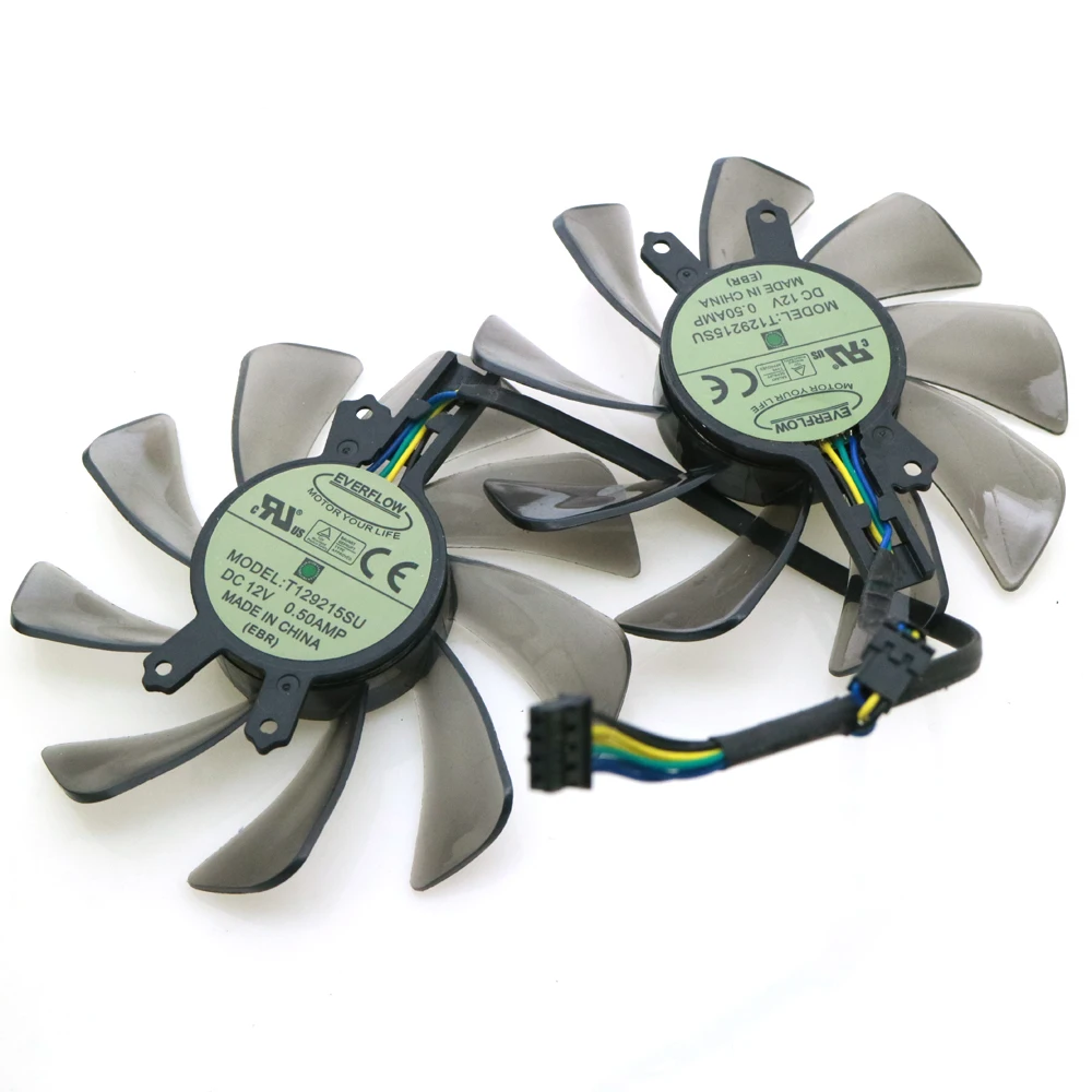 T129215SU 12В 0.50A 85 мм 46*49*18 4Pin для ZOTAC GTX650Ti Boost-2GD5 GTX660-2GD5 HA вентилятор видеокарты |