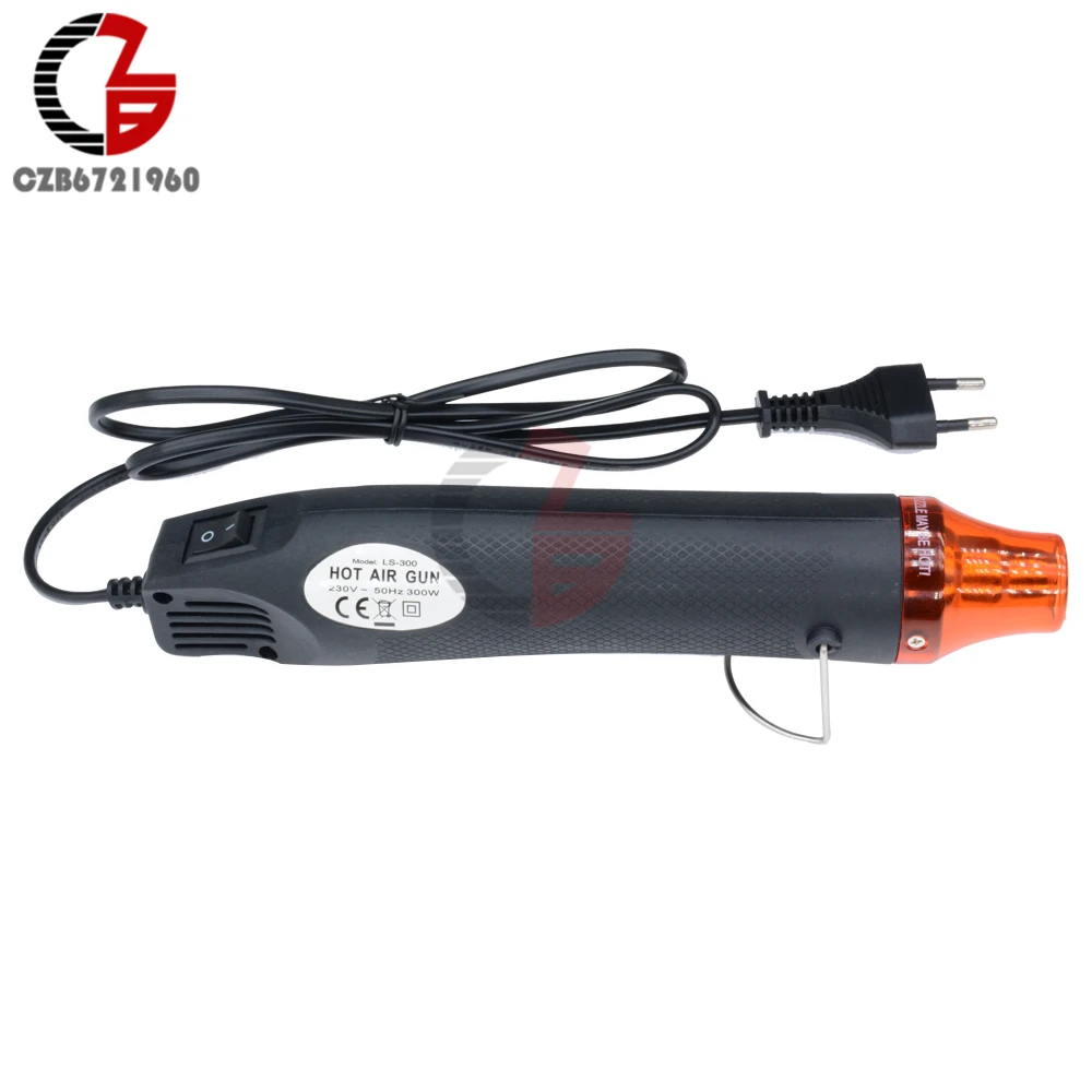 Термопистолет с европейской вилкой 220 в 300 вт|heat shrink tool|tool tooltools electric |