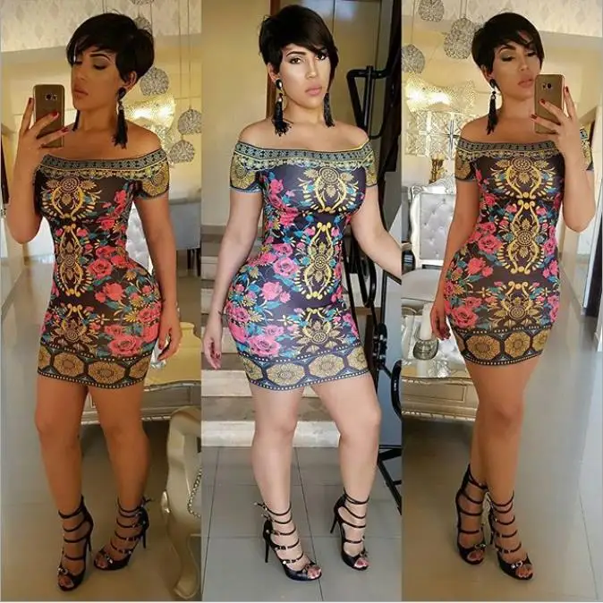 2019 African Women Clothing Dashiki Fashion Dress Succunct Tranditional Print For |