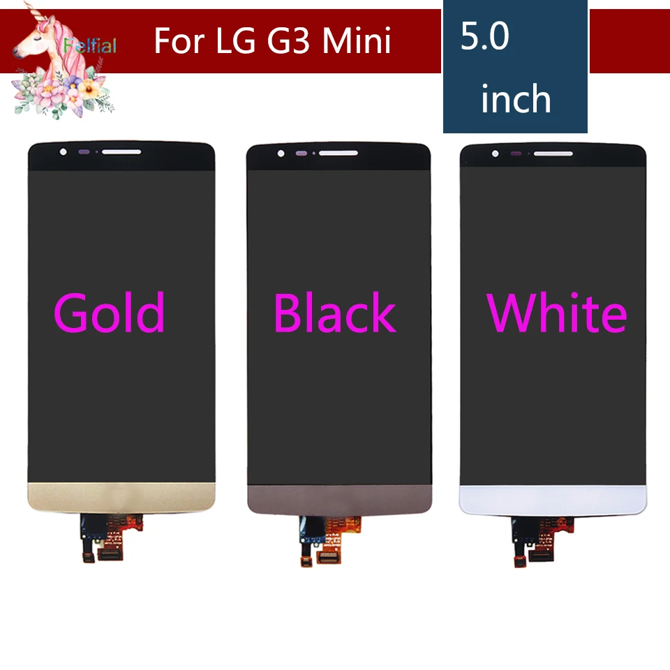 Сменный сенсорный ЖК экран для LG G3S D722 D724 G3 Mini|Экраны мобильных телефонов| |