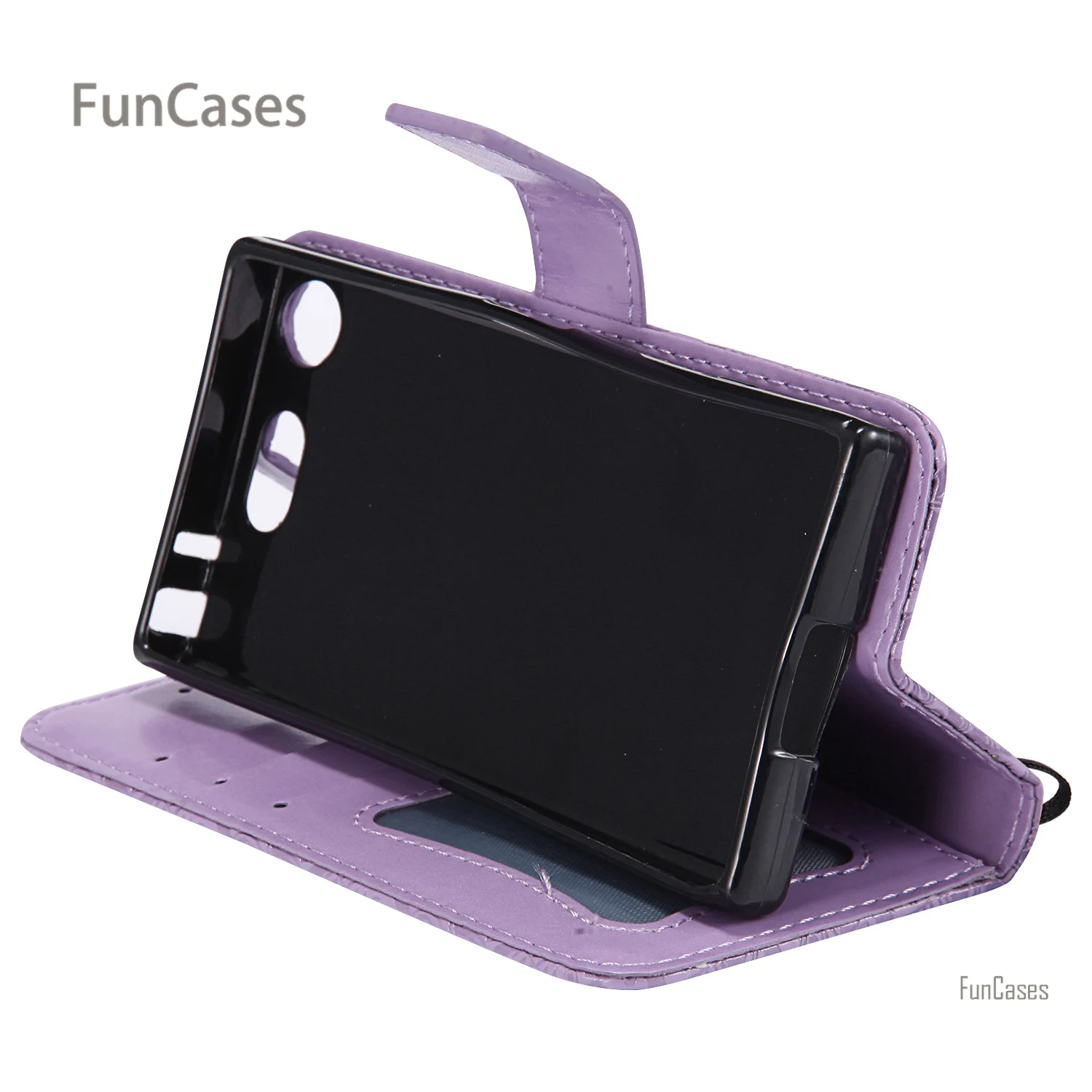 3D лоза чехол на магнитном замке Etui sony XZ1 компактный из искусственной кожи для