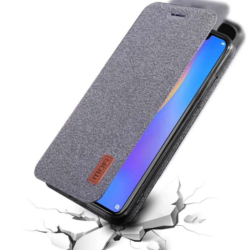 for Huawei nova 3i case nova3i flip cover fabric shockproof back coque kickstand fundas MOFi original 6.3 |