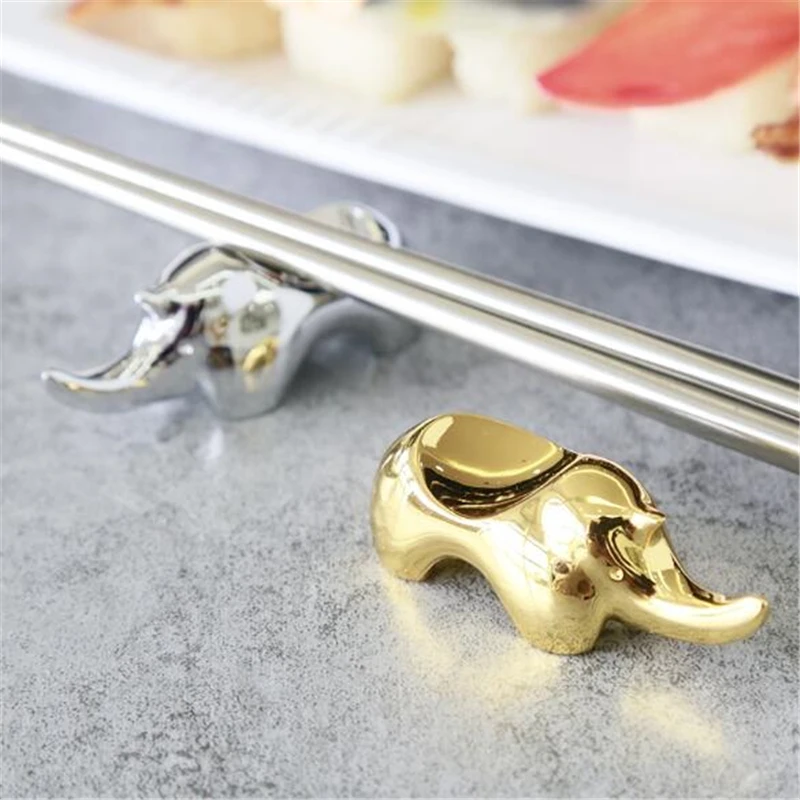 304 держатель для палочек еды из нержавеющей стали в виде животных подставка форме