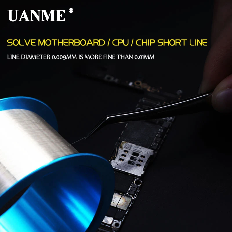 UANME тонкий серебряный Летающий провод костюм CPU коврик для сварки ремонт