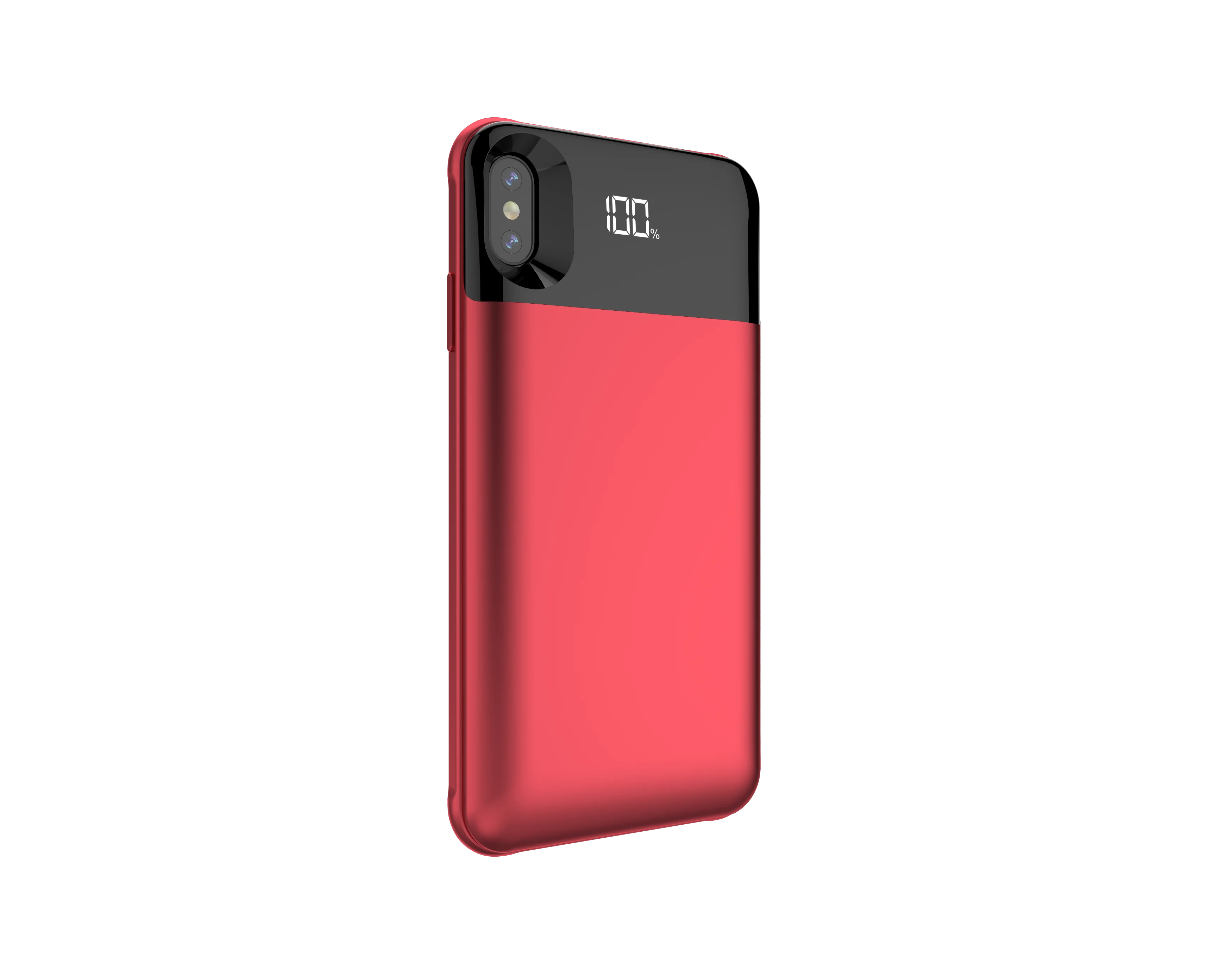 Чехол для аккумулятора с беспроводной зарядкой для iphone X XS XR XS Max чехол для аккумулятора с умным цифровым дисплеем Etui
