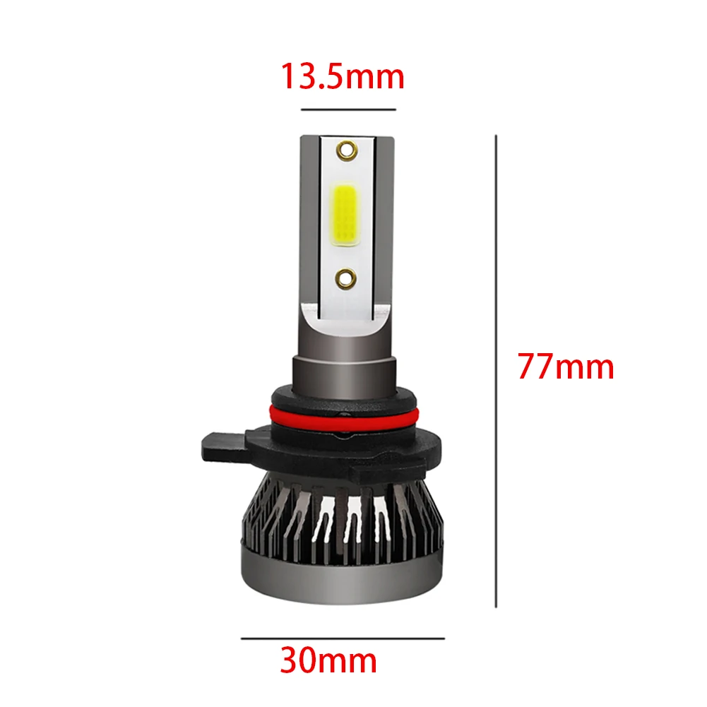 2 шт. автомобилей головной светильник H7 H8 H11 светодиодный лампы H1 H4 HB2 светодиодный фары 9005 HB3 9006 HB4 6000 К туман светильник 12V 6000LM светодиодный лампы 36 Вт