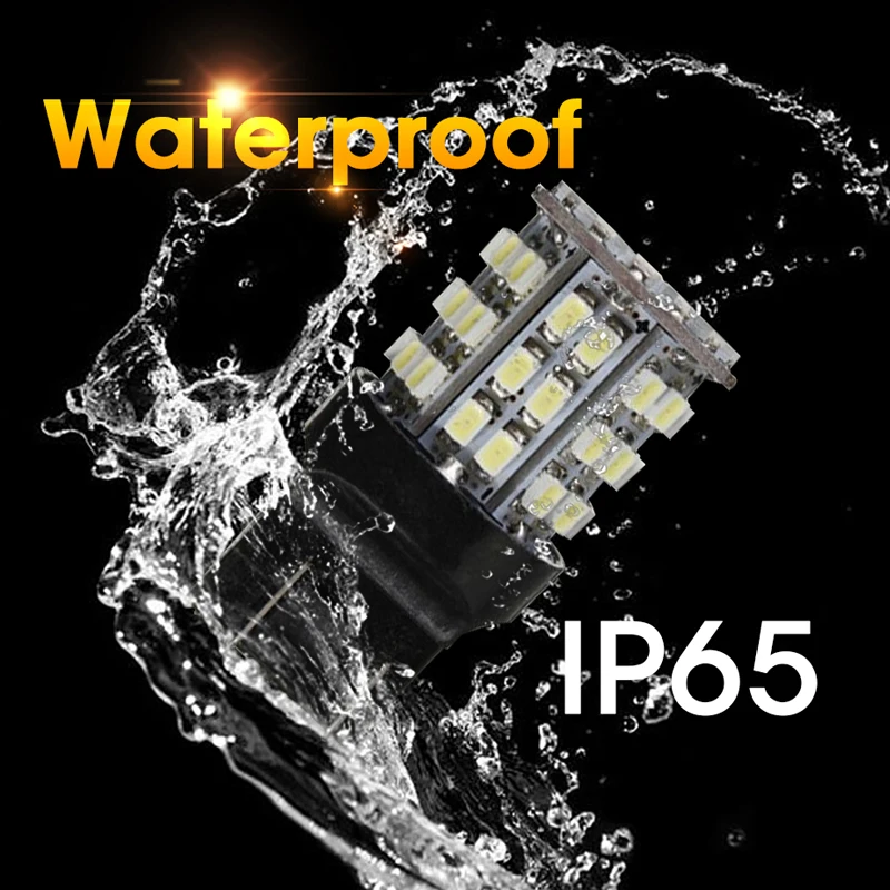 Hlxg 2 шт. T20 7440 W21W Led 12В 6000K Автомобильная сигнальная лампа стоп сигнал задние