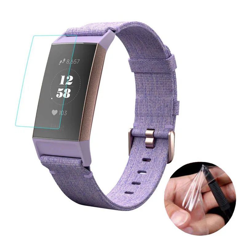 5 шт. Защитная пленка для Fitbit Charge 3 4 Charge3 Charge4 Wristband полная защитная крышка