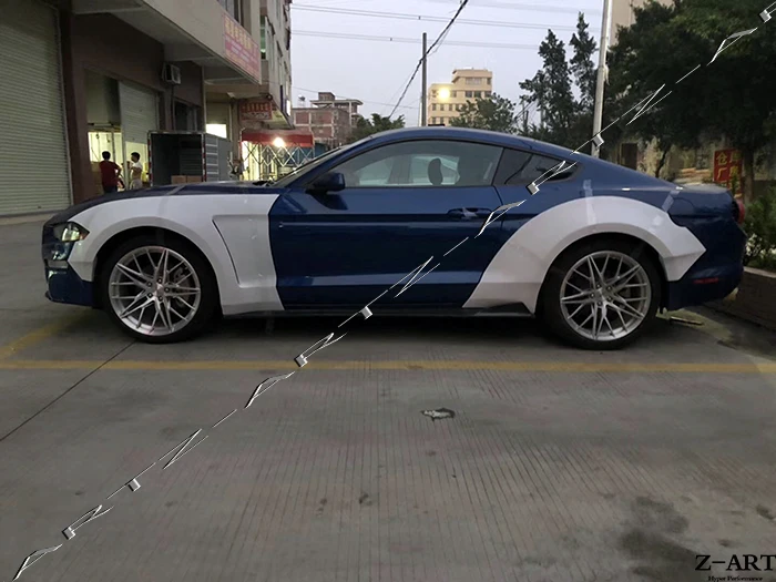 Z-ART комплект расширителей колесных арок ДЛЯ Ford Mustang тюнинг тела комплект для нового mustang ремонт тела комплект авиапочтой