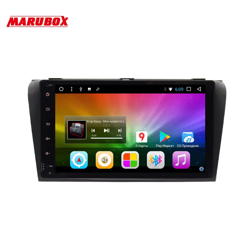 Головное устройство MARUBOX для MAZDA 3 2009 2013 Android 8 1 Восьмиядерный 9 &quotдвойной Din
