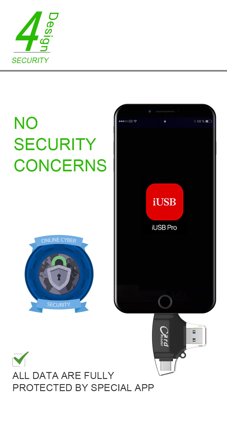 Kawau устройство для чтения карт памяти Micro Sd Usb sd карта адаптер для iPhone 8 7 PLUS 5 5S 6S 6/samsung/LG Android OTG телефоны