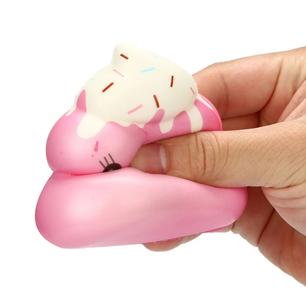Squishies Kawaii вкусная еда какашка медленно поднимающийся крем Ароматические игрушки для снятия стресса 3,18