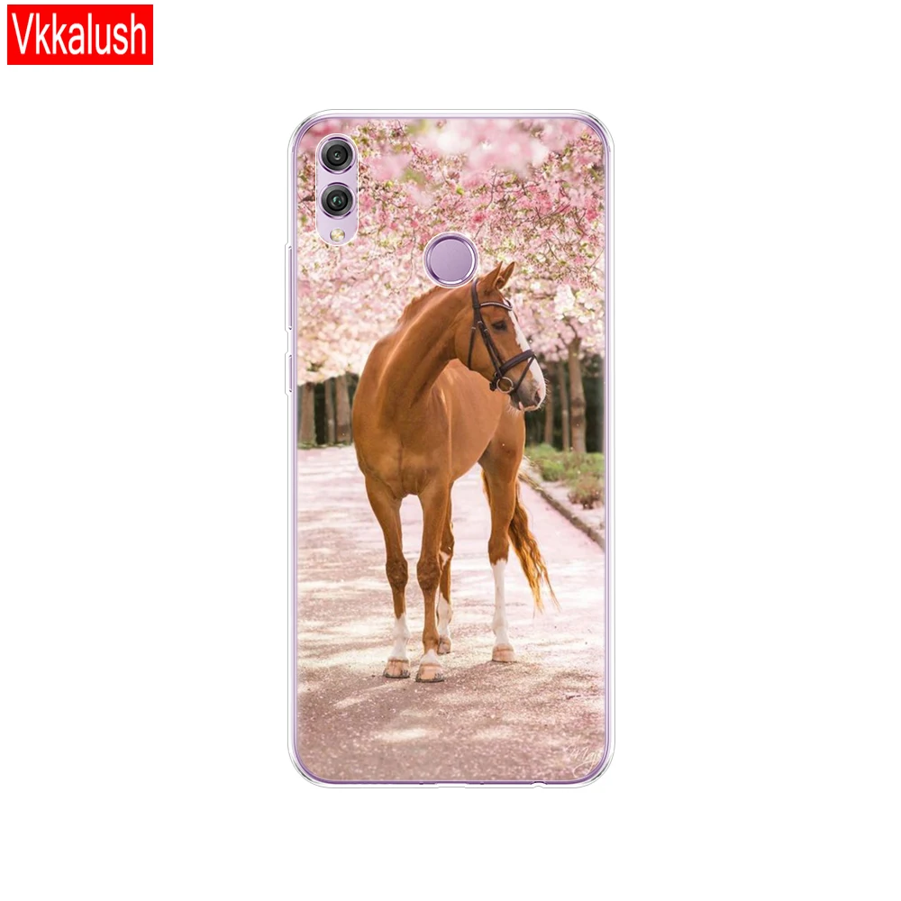 80066 Чехол для huawei Honor 8x, чехол, 6,5 дюймов, силиконовый мягкий ТПУ, задняя крышка для huawei Honor 8x, защитный чехол для телефона, s Shell, Coque, сумки - Цвет: 80066