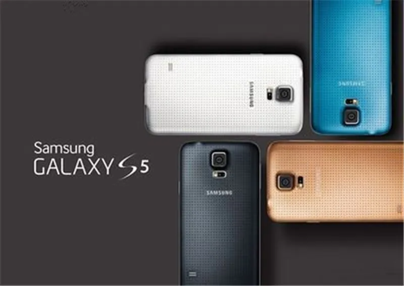 S5 Оригинальный разблокированный samsung I9600 G900F G900A G900H 2 ГБ + 16 Гб 4 ядра 3g & 4G 16MP gps WI FI