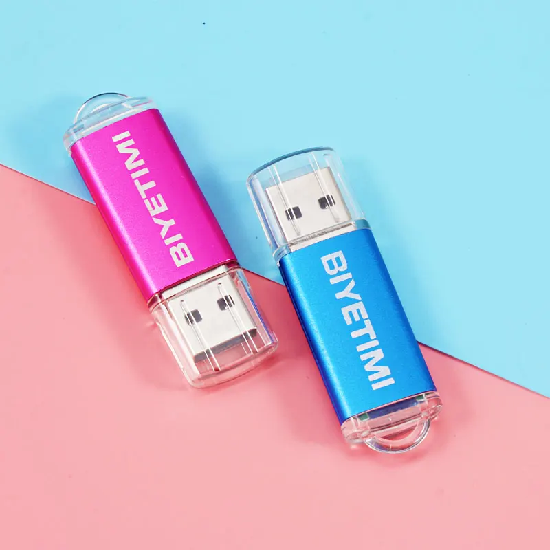 Biyetimi Usb Flash Drive Real Capacity Colorful Small Smart 8GB 16GB 32GB 64GB 128GB Memory Stick Pen Pendrive For PC | Компьютеры и