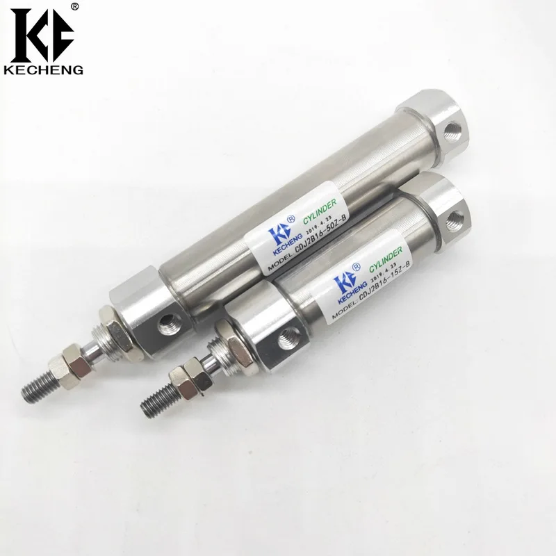 

CDJ2B Type Mini Pneumatic Cylinder 10/12/16mm Bore 5mm Stroke Double Acting Aluminum Alloy Air Cylinder Free shippi