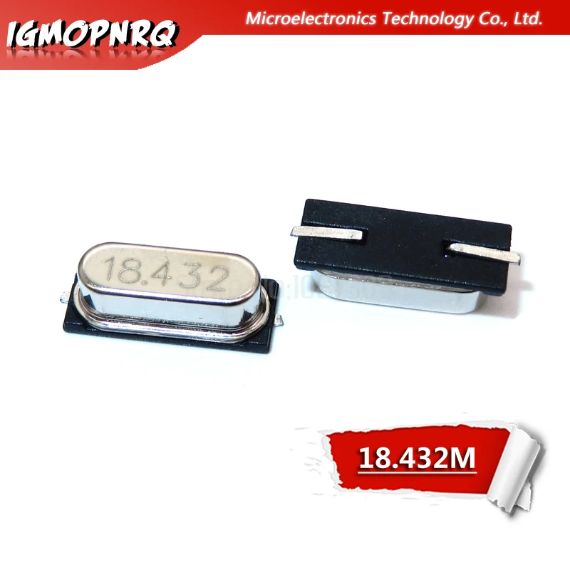 20 шт SMD кварцевый генератор 14 7456 м 16 000 18 432 22 1184 24 HC 49S Кварцевый резонатор