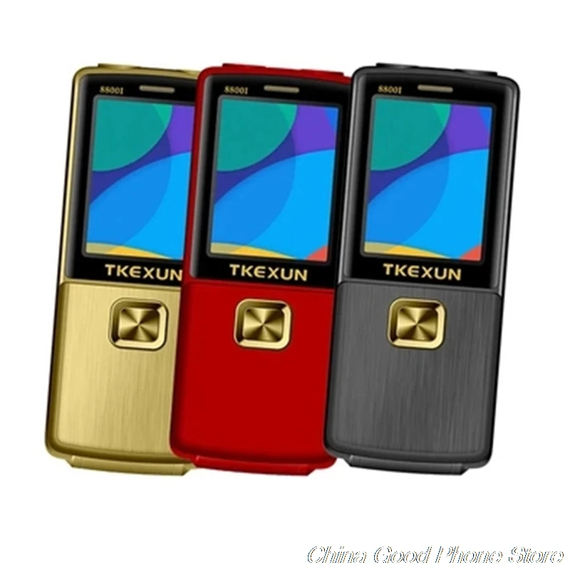 Оригинальный сотовый телефон TKEXUN 8800i Magic Voice с откидной крышкой металлический