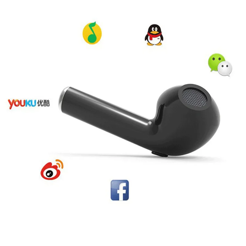 Одноместный наушники-вкладыши smart bluetooth V4.1 гарнитура беспроводная и микрофон