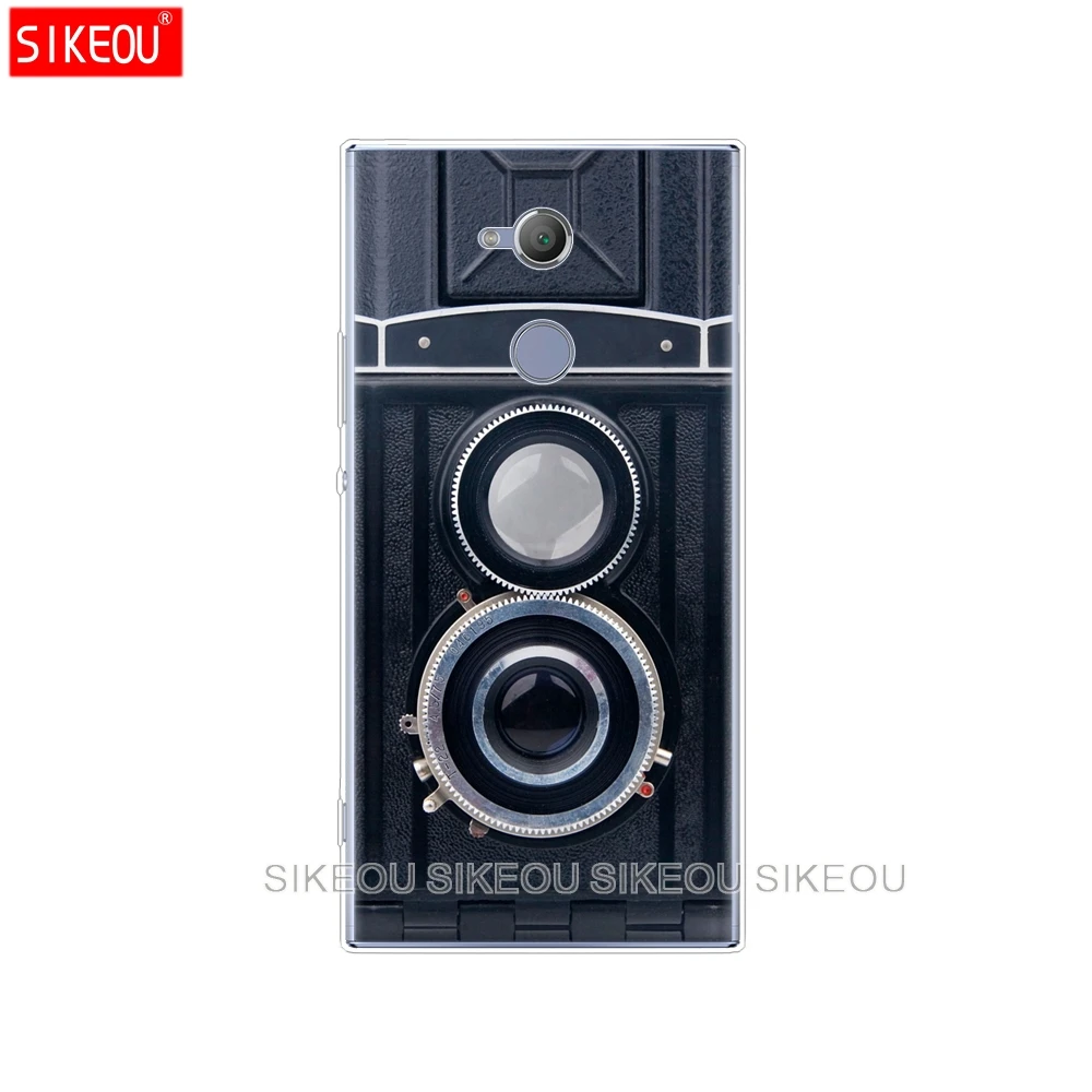 Силиконовый чехол для телефона sony xperia XA1 XA2 ULTRA PLUS L1 L2 XZ1 XZ2 compact XZ PREMIUM caculator кассета