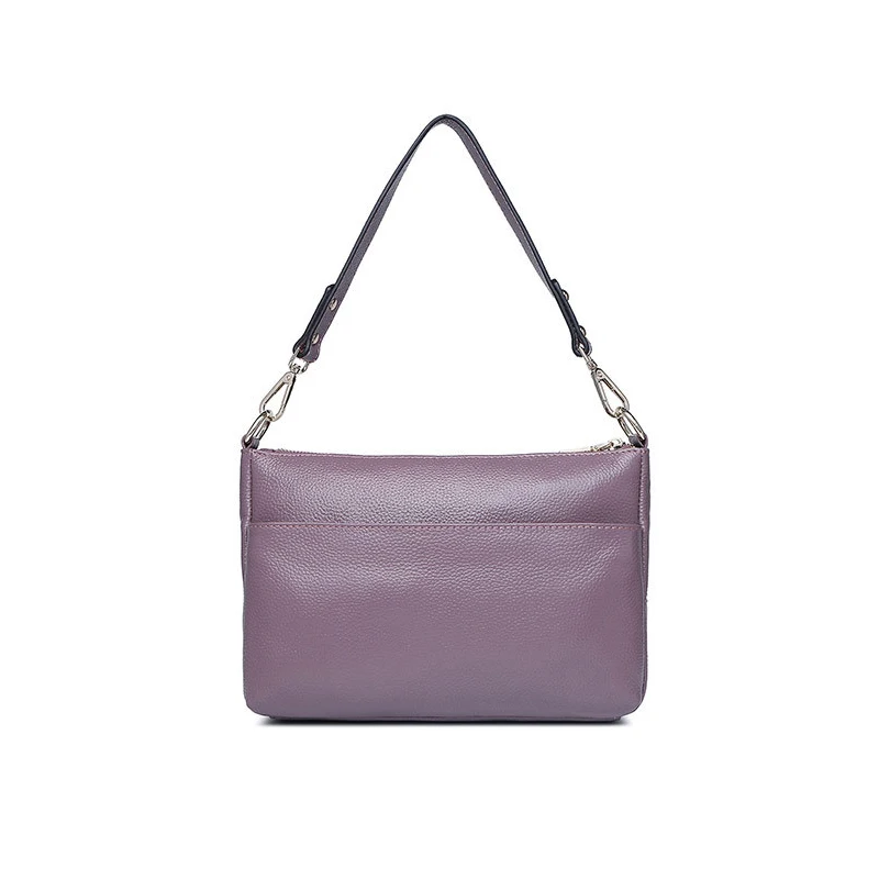 Daily Messenger Leather Guarantee Women Genuine Shoulder Bag Lady 100% Natural Cowhide Cross body P030 | Багаж и сумки