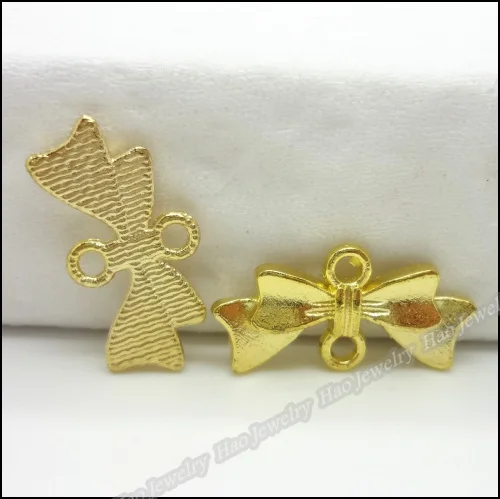 150 шт. подвески галстук кулон золотой сплав цинка подходит для браслета ожерелья