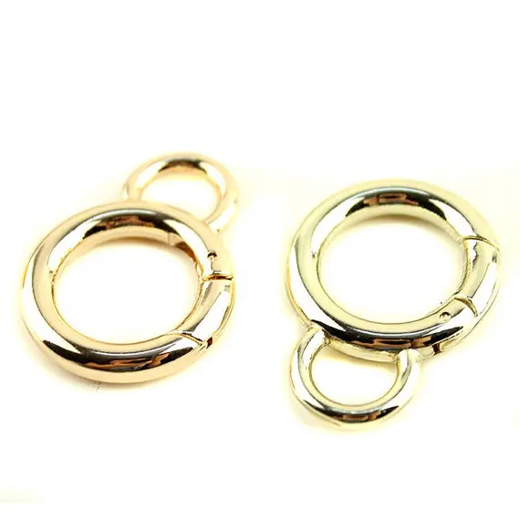 2.0 cm Diameter Golden Purse Clasp Round Ring 40PCS/Lot | Багаж и сумки