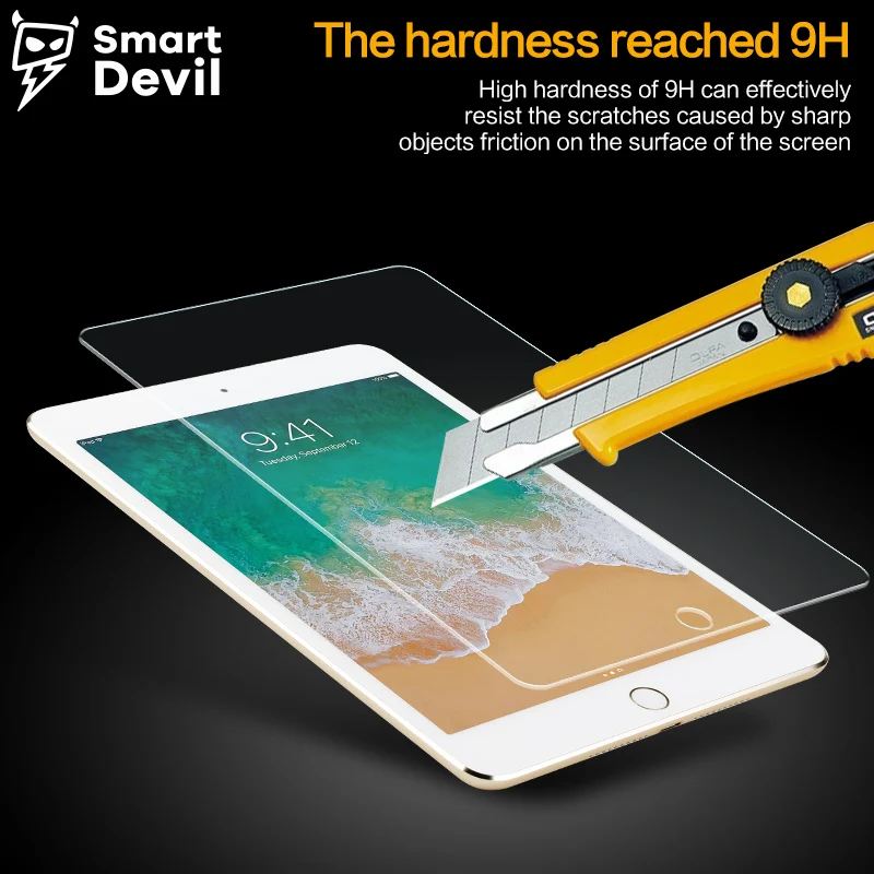 Закаленное стекло высокой четкости SmartDevil для ipad mini4 Защитная пленка экрана