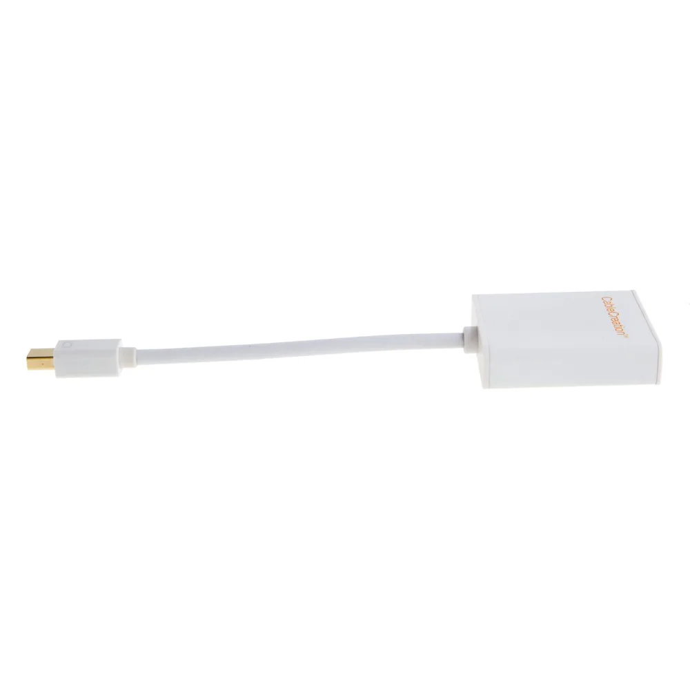 Кабель (активный) Mini Display Port (Порт Thunderbolt совместимый) к адаптеру DVI 15 см белый