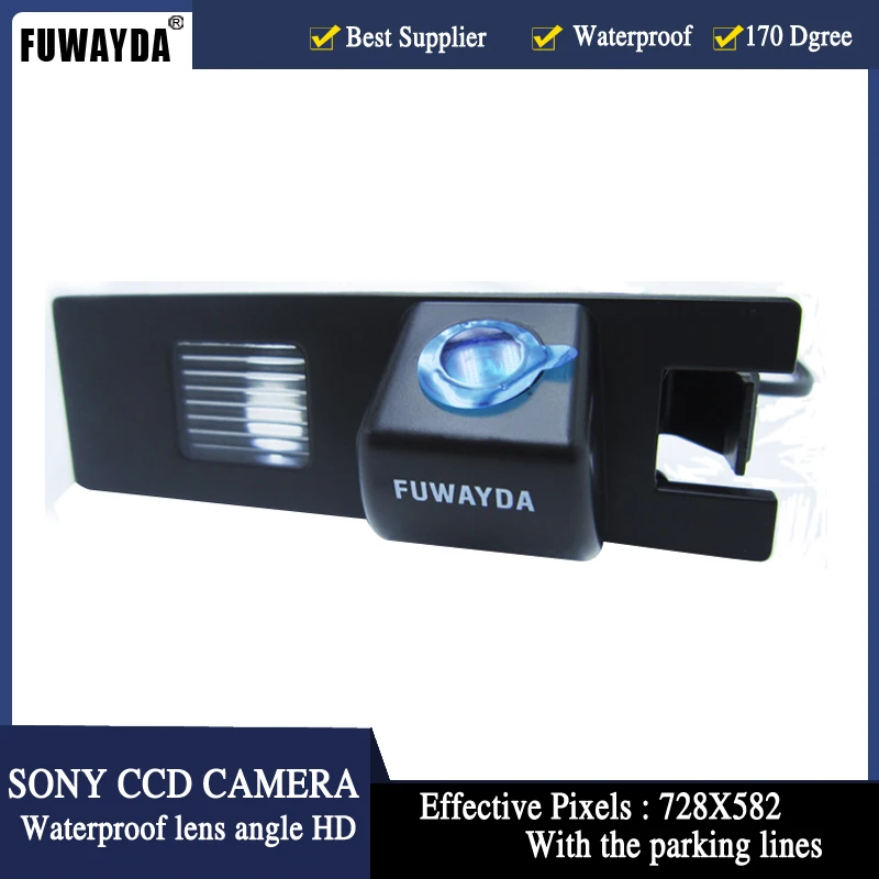 Автомобильная камера заднего вида FUWAYDA SONY Chip CCD для Opel Corsa Astra Vectra Meriva Zafira Fiat Grande Punto