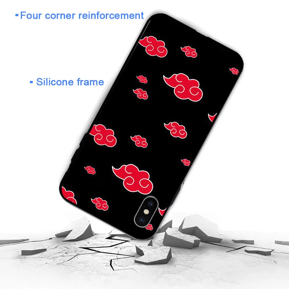 YIMAOC Наруто мягкий чехол для iPhone XS Max XR X 7 8 6 S Plus 5 5S SE |