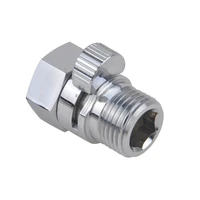 hot sale high quality all copper chrome shower heads fast switching through the shut off valve hose flow throttle valve seal