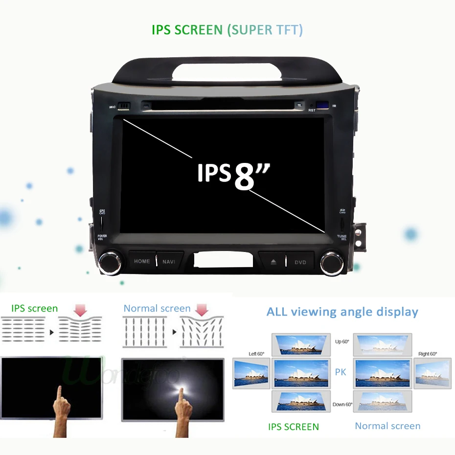 Android 9,0 4G 64G DSP ips AV выход автомобильный gps для KIA sportage 2011- dvd-плеер Навигация стерео экран радио приемник