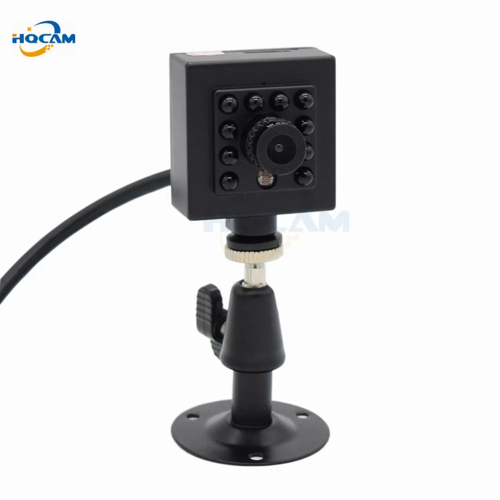 HQCAM 1080P 960P 720P POE Audi Onvif 25FPS Домашняя мини IP камера видеонаблюдения Встроенный