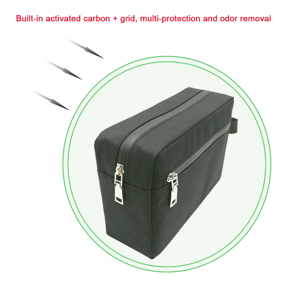 Convenient Outdoor Container Odor Proof Eliminate Scents Waterproof Home Activated Carbon Functional Practical Smell Bag | Дом и сад