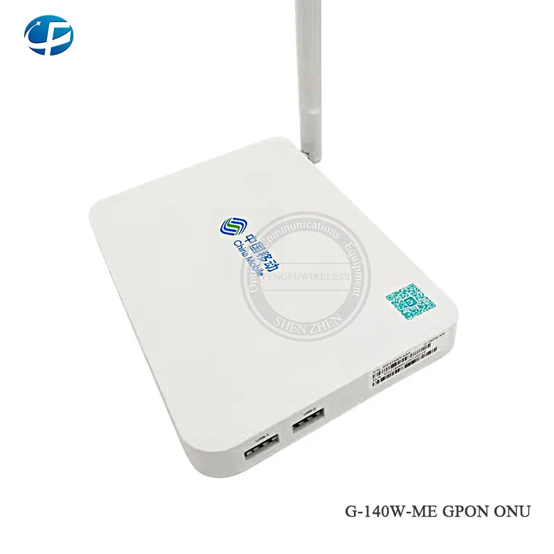 Alcatel Lucent Gpon daul-band wifi 2,4G/5G G-140W-ME ONU ONT, 4GE+ 1VOICE+ 2USB+ wifi маршрутизатор для оптоволоконных линий английская прошивка