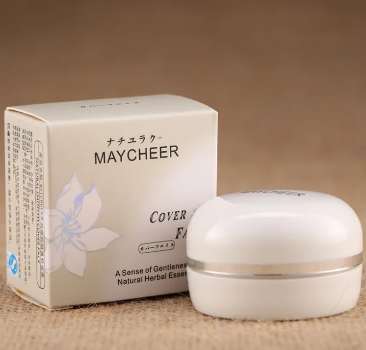 Maycheer Two c Color Soft Concealer Collapsible Powder Basement Makeup Light and soft Good ductility 5.16 | Красота и здоровье